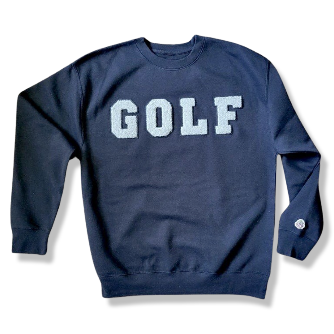 Black top golf sweatshirt