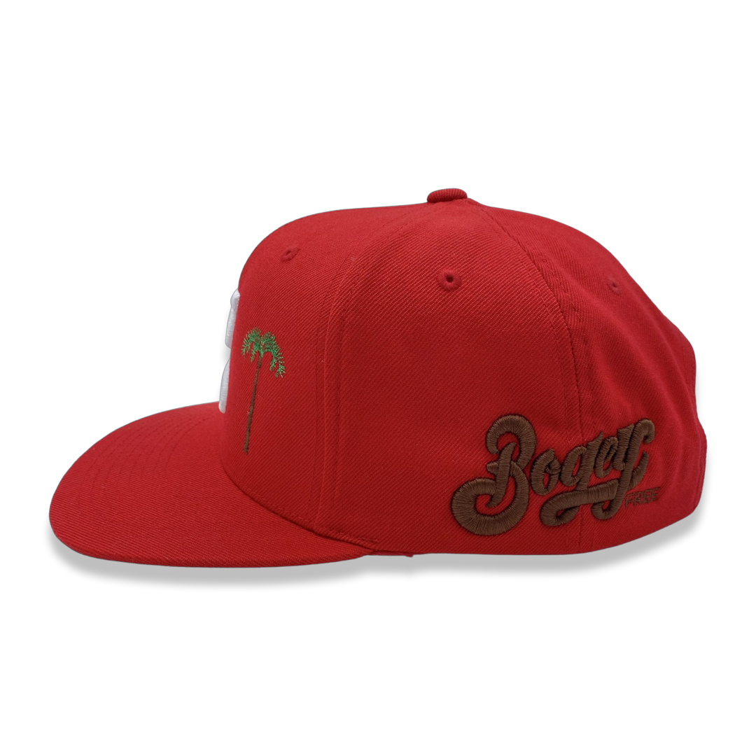 Red Classic GBELTS Snapback Limited Edition