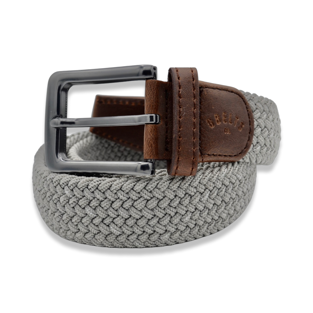 Gray Webbed BirdChaser Belt – GBELTS Co.